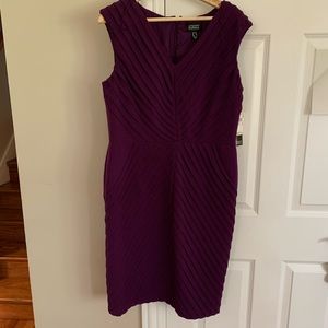 V-Neck Sheath Dress
